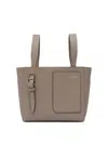 Valextra "soft Micro" Small Handbag In Beige