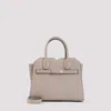 Valextra Taupe Milano Mini Satchel