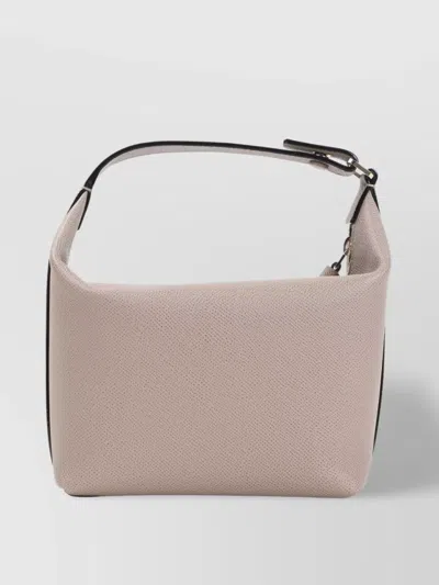 Valextra Textured Leather Mini Bag With Top Handle