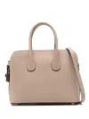 Valextra Top Handle Tote Bag In Neutral