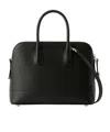 Valextra Top Handle Tote In Black