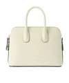 Valextra Top Handle Tote In White