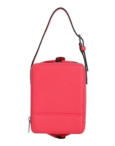 Valextra Tric Trac Woman Handbag Red Size - Calfskin