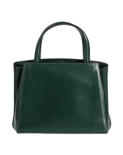 Valextra Triennale Medium Woman Handbag Dark Green Size - Calfskin