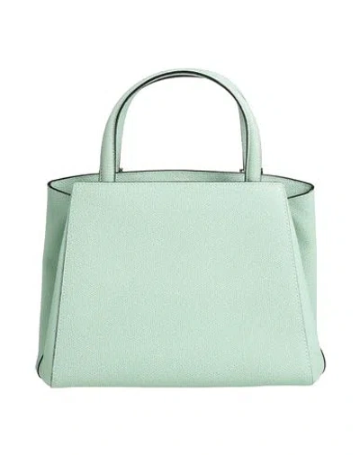 Valextra Triennale Medium Woman Handbag Sage Green Size - Leather