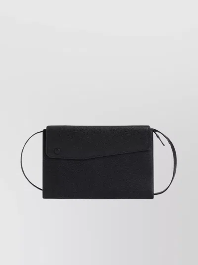 Valextra Women's Trio Crossbody Bag In Black