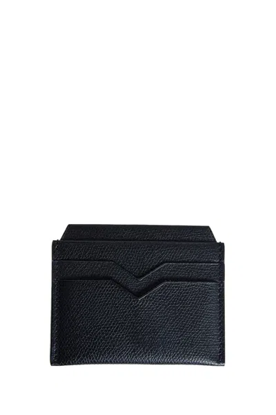 Valextra Unisex Black Wallets & Cardholders