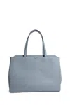 Valextra Unisex Grey Tote Bags