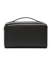 Valextra V-line Beauty Bag In Black