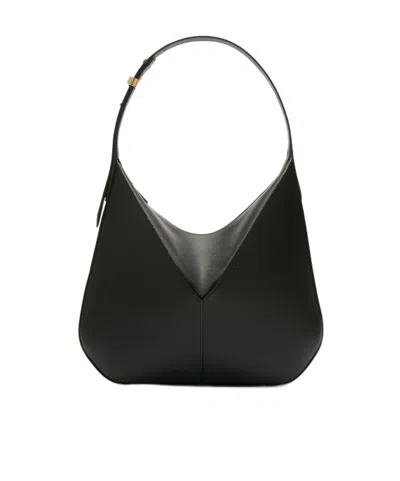VALEXTRA VALEXTRA VIVI TEXTURED HOBO BAG