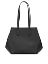 Valextra "vivi" Small Shoulder Bag In Black