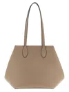 Valextra Medium Vivi Shopping Bag In Orange