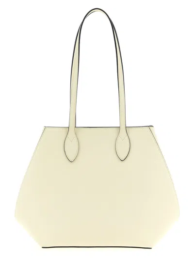 Valextra Vivi Tote Bag White