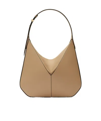 Valextra Vivi Wandering Bag In Brown