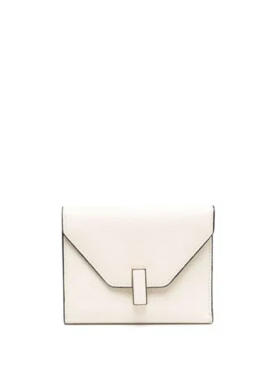 Valextra Wallet In Neutral