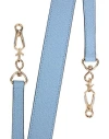 Valextra Woman Bag Strap Light Blue Size - Calfskin