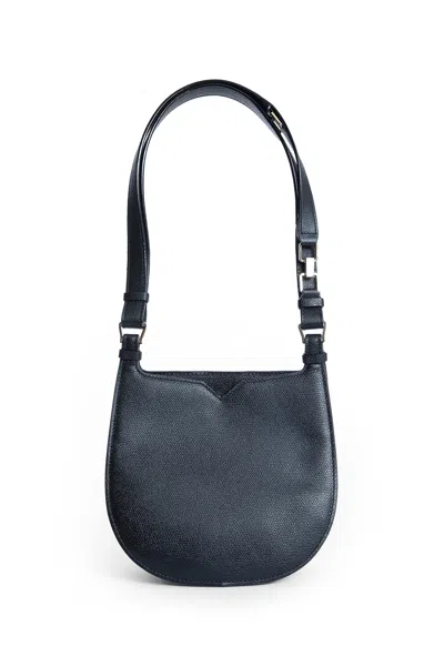 Valextra Woman Black Shoulder Bags