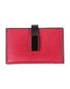 Valextra Woman Cardholder Red Size - Calfskin