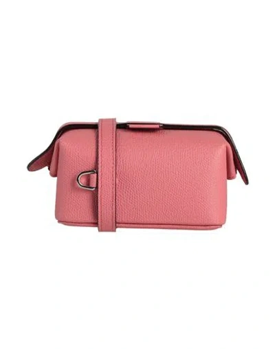 Valextra Woman Cross-body Bag Antique Rose Size - Calfskin In Pink