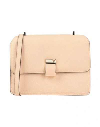 Valextra Woman Cross-body Bag Apricot Size - Calfskin In Orange
