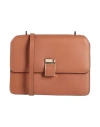 Valextra Woman Cross-body Bag Brown Size - Leather