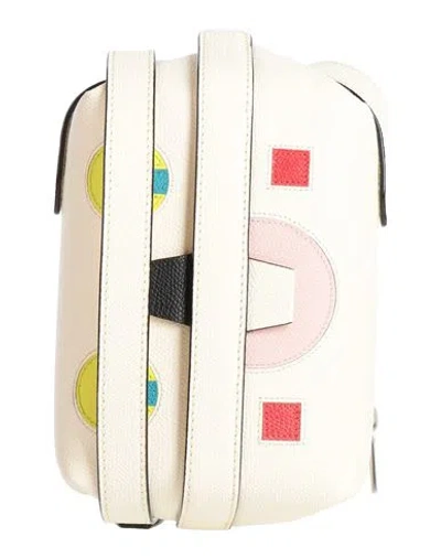 Valextra Woman Cross-body Bag Cream Size - Calfskin In White