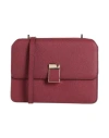 Valextra Woman Cross-body Bag Garnet Size - Leather In Red