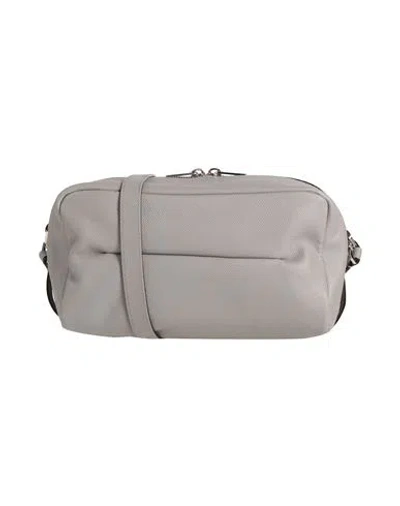 Valextra Woman Cross-body Bag Grey Size - Leather