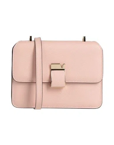 Valextra Woman Cross-body Bag Light Pink Size - Calfskin