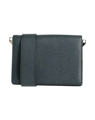 Valextra Woman Cross-body Bag Midnight Blue Size - Calfskin
