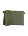 Valextra Woman Cross-body Bag Military Green Size - Calfskin