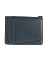 Valextra Woman Cross-body Bag Navy Size - Leather