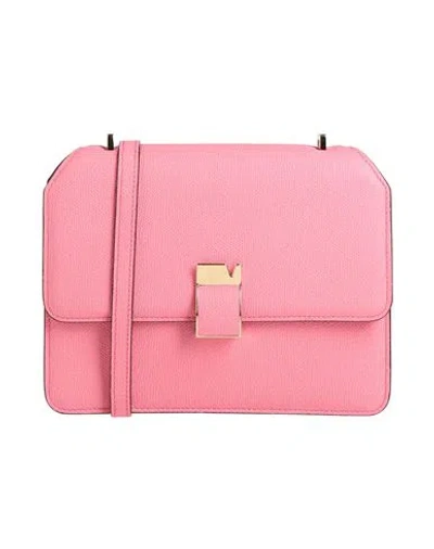 Valextra Woman Cross-body Bag Pink Size - Leather