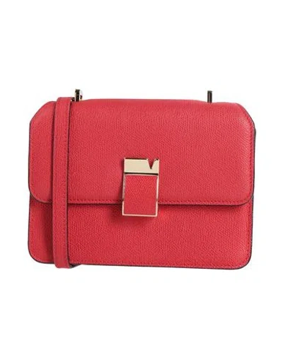 Valextra Woman Cross-body Bag Red Size - Calfskin