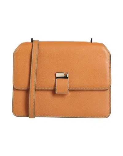 Valextra Woman Cross-body Bag Tan Size - Leather In Brown