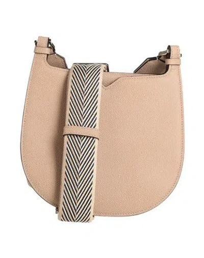 Valextra Woman Cross-body Bag Taupe Size - Leather In Grey