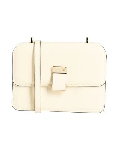 Valextra Woman Cross-body Bag White Size - Calfskin