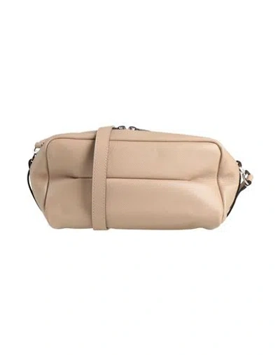 Valextra Woman Cross-body Bag Beige Size - Leather