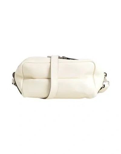 Valextra Woman Cross-body Bag Ivory Size - Calfskin