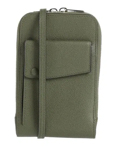 Valextra Woman Cross-body Bag Military Green Size - Calfskin