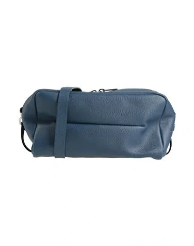 Valextra Woman Cross-body Bag Navy Size - Leather