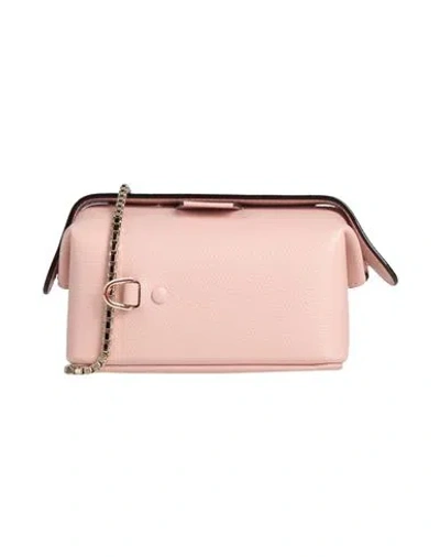 Valextra Woman Cross-body Bag Pink Size - Calfskin