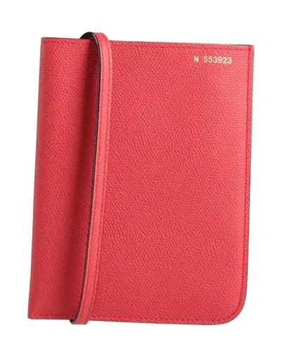 Valextra Woman Cross-body Bag Red Size - Calfskin