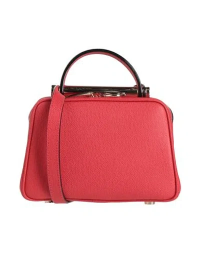 Valextra Woman Cross-body Bag Red Size - Calfskin