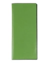 Valextra Woman Document Holder Green Size - Leather