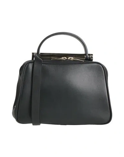 Valextra Woman Handbag Black Size - Calfskin