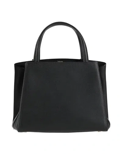 Valextra Woman Handbag Black Size - Leather