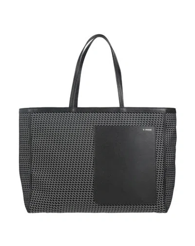 Valextra Woman Handbag Black Size - Polyamide, Polyester, Kevlar, Calfskin