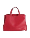 Valextra Woman Handbag Brick Size - Calfskin In Red
