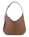Valextra Woman Handbag Brown Size - Calfskin